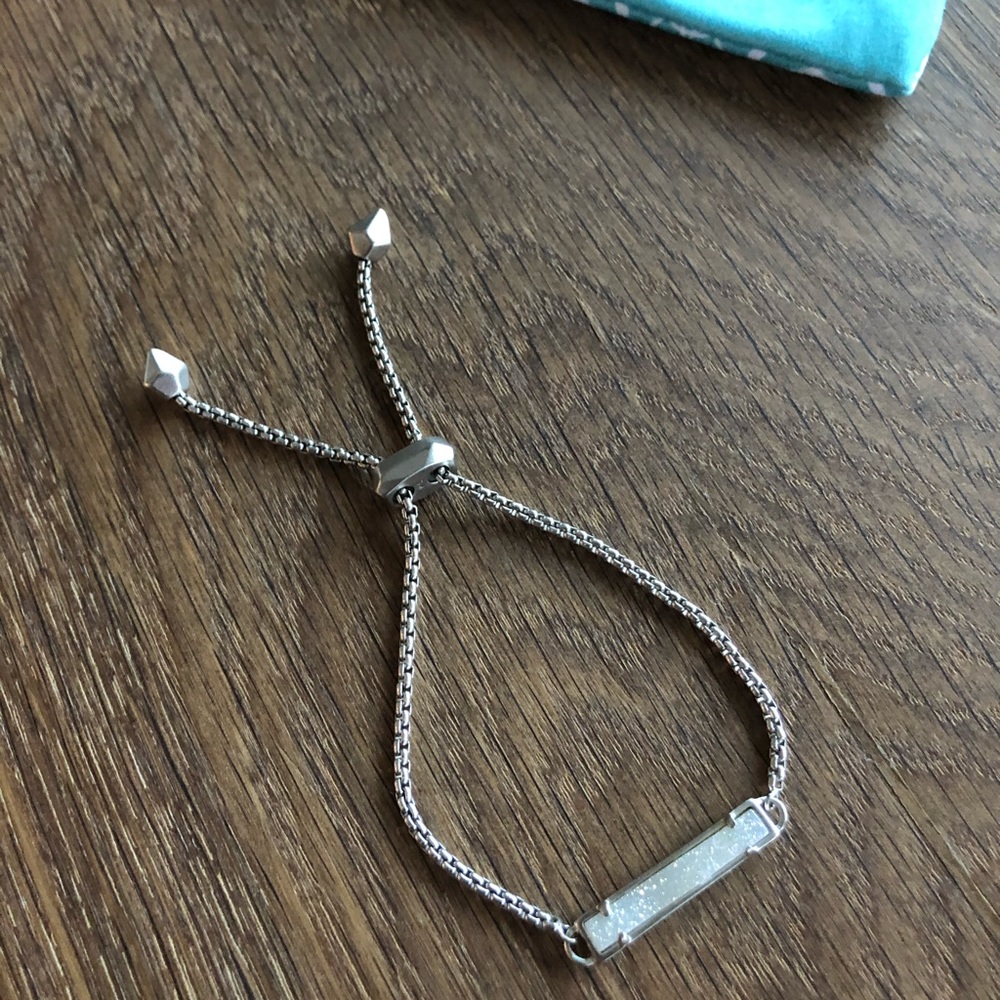 Kendra Scott Stan Silver Adjustable Bracelet